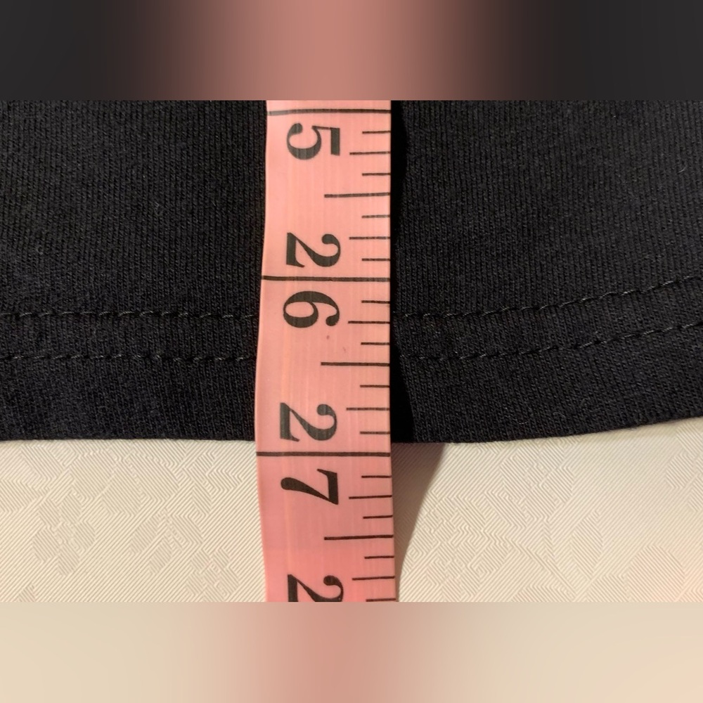 EUC Bundle of 2 Shirts: Short-Sleeve Super Soft Polo Tee, Long-Sleeve Black Tee - Picture 14 of 15